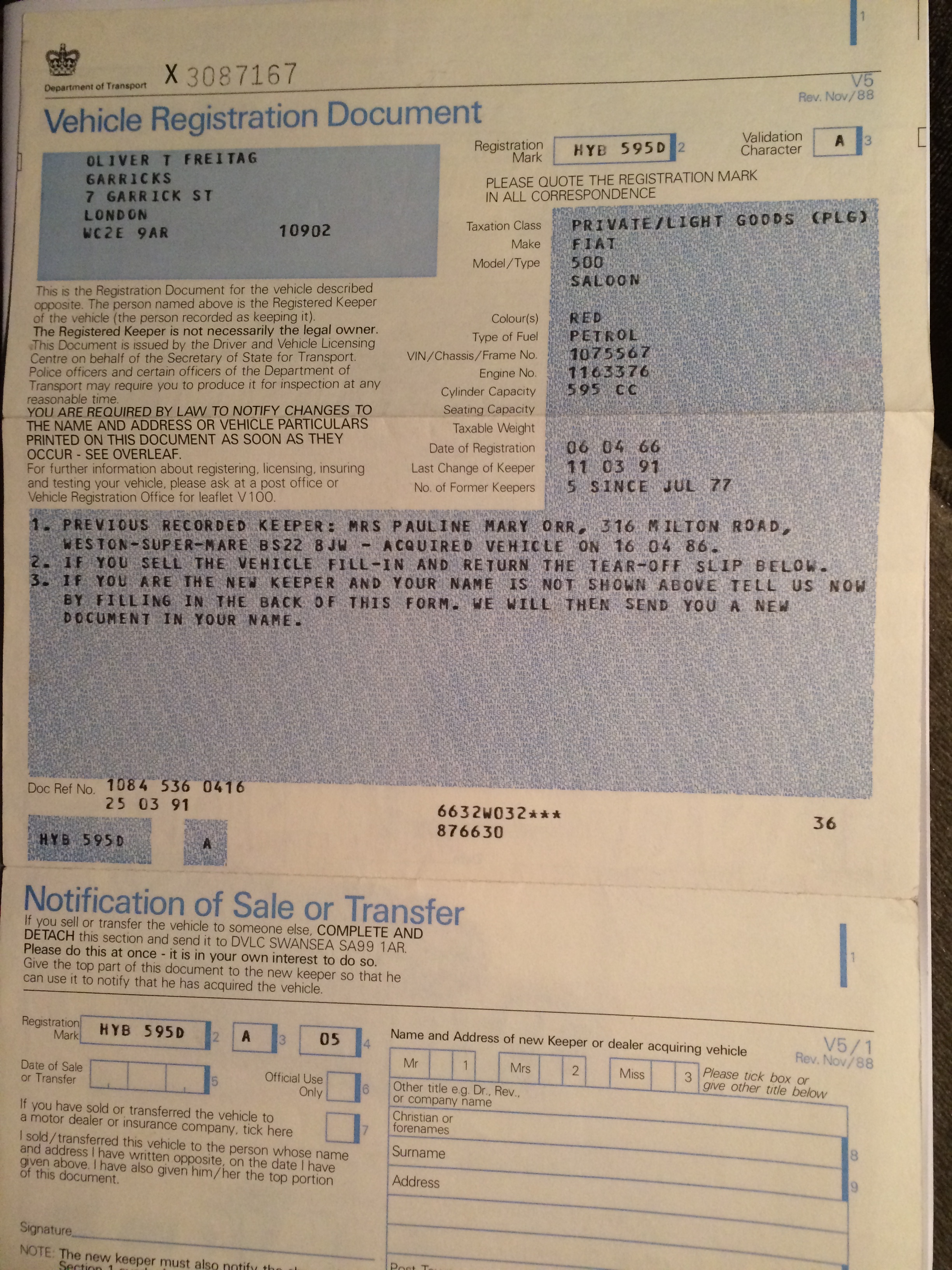 Fiat Abarth 595 Stradale